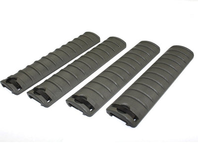 4pcs/set Handguard Panel Ribbed 20mm Picatinny/weaver RaiL Covers For KAC  Free Shipping