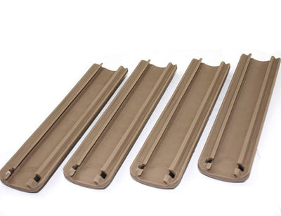 4pcs/set Handguard Panel Ribbed 20mm Picatinny/weaver RaiL Covers For KAC  Free Shipping