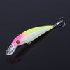 1pcs Fishing Lures 3D Eyes Floating Laser Minnow Hard Aritificial Wobblers Crankbait Plastic Baits Pesca Isca 11cm 13.5g