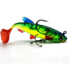 4pcs Fishing Lures Sea Fishing Tackle Soft Bait Lead Fishing 8cm/14g Artificial Bait Jig Wobblers Rubber Silicon Lure