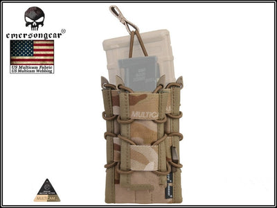 NEW Multicam Black EMERSON Airsoft Hunting Mag Double Magazine Pouch military army bag MOLLE Emerson EM6346 MCAD MCTP