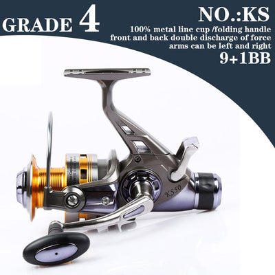 HOT Selling High Quality Cheapest Spinning Reel Fishing Reel 1000-9000 Series Pre-Loading Spinning Wheel  Ball Bearing Reels 04