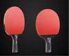 Huieson 2Pcs Upgraded 5 Star Carbon Table Tennis Racket Set Lightweight Powerful Ping Pong Paddle Bat with Good Control