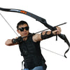 56inch 30-50lbs Archery Recurve Bow Metal Riser Hunting Shooting Bow Black Training Takedown Bow Free Shipping