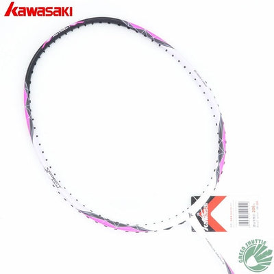 2018 New Half-star Genuine Kawasaki Full Carbon Badminton Racket  Best Buys Raquette Badminton With Free Gift