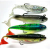 4pcs Fishing Lures Sea Fishing Tackle Soft Bait Lead Fishing 8cm/14g Artificial Bait Jig Wobblers Rubber Silicon Lure