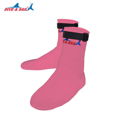 DIVE&SAIL 3mm Neoprene Scuba Diving Socks Shoes Scratch Proof Non-slip Winter Water Sports Snorkeling Surfing Swimming Boots