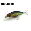 Mr.Charles CMC015 Fishing Lures 70mm/8.5g Shad , 0-0.8M Floating , Quality Professional Minnow Hard Bait 3D Eyes Crankbait