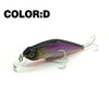 Mr.Charles CMC015 Fishing Lures 70mm/8.5g Shad , 0-0.8M Floating , Quality Professional Minnow Hard Bait 3D Eyes Crankbait