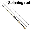 Spinpoler 1.8m Ul Fishing Rod Spinning Casting 3 Sections Travel Carbon Rod Lure 0.8-5g Baitcasting Spinning UL Fishing Rod