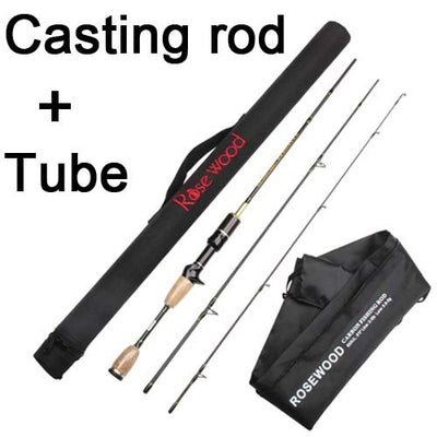 Spinpoler 1.8m Ul Fishing Rod Spinning Casting 3 Sections Travel Carbon Rod Lure 0.8-5g Baitcasting Spinning UL Fishing Rod