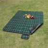 VILEAD 5 Size Outdoor Beach Picnic Folding Camping Mat Waterproof Sleeping Camping Pad Mat Moistureproof Plaid Blanket