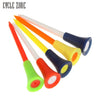 Activing 30PC Multi Color Plastic Golf Tees 83mm Durable Rubber Cushion Top Golf Tee Drop Shipping OCT28