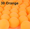 30 50 100 Pcs 2-Star 40+mm 2.8g Table Tennis Balls Ping pong Ball White Orange Pingpong Ball Amateur Advanced Training Ball