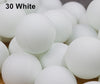 30 50 100 Pcs 2-Star 40+mm 2.8g Table Tennis Balls Ping pong Ball White Orange Pingpong Ball Amateur Advanced Training Ball