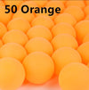 30 50 100 Pcs 2-Star 40+mm 2.8g Table Tennis Balls Ping pong Ball White Orange Pingpong Ball Amateur Advanced Training Ball