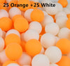 30 50 100 Pcs 2-Star 40+mm 2.8g Table Tennis Balls Ping pong Ball White Orange Pingpong Ball Amateur Advanced Training Ball