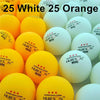 20 50 100 Pcs 3-Star 40mm 2.8g Table Tennis Balls Ping pong Ball White Orange Pingpong Ball Amateur Advanced Training Ball