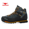 BAIDENG Men Hiking Shoes Waterproof Leather Shoes Climbing & Fishing Shoes New Popular Outdoor Shoes Men High Top Winter Boots