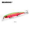 Bearking 2018 New hot model 128mm 23g professional quality fishing lures hard bait dive 1.5m quality wobblers minnow