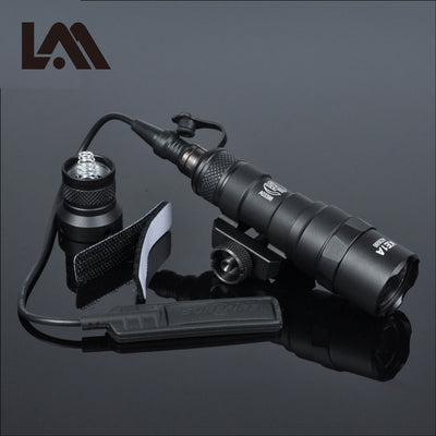 Lambul Tactical M300 M300B MINI Scout Light Outdoor Rifle Hunting Flashlight 400 lumen Weapon Light LED Lanterna Fit 20mm Rail