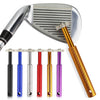 Free Shipping Golf Club Grooving Sharpening Tool Golf Club Sharpener Head Strong Wedge Alloy Wedge Sharpening Cut 6 colors