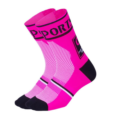 New High Quality Professional Cycling Socks Men Women Road Bicycle Socks Outdoor Brand Racing Running MTB Bike Compression Socks