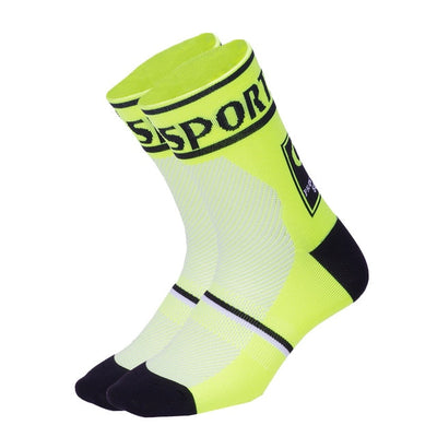 New High Quality Professional Cycling Socks Men Women Road Bicycle Socks Outdoor Brand Racing Running MTB Bike Compression Socks