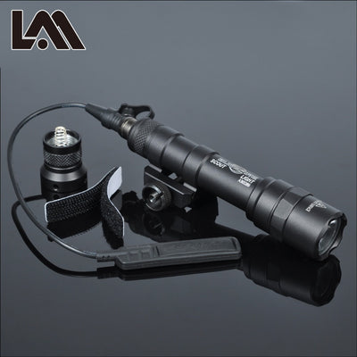 400 Lumens Tactical SF M600B Scout Light Lanterna Airsoft Flashlight Hunting Keymod Rail Mount Weapon light Pistol Gun Light