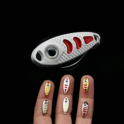 Free shipping fishing lure spoon 1.5g 3g 5g  Baits Metal Spoons Paillette isca Artificial Lure Carp Fishing pesca Bass Wobblers