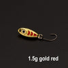 Free shipping fishing lure spoon 1.5g 3g 5g  Baits Metal Spoons Paillette isca Artificial Lure Carp Fishing pesca Bass Wobblers