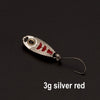 Free shipping fishing lure spoon 1.5g 3g 5g  Baits Metal Spoons Paillette isca Artificial Lure Carp Fishing pesca Bass Wobblers