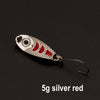 Free shipping fishing lure spoon 1.5g 3g 5g  Baits Metal Spoons Paillette isca Artificial Lure Carp Fishing pesca Bass Wobblers