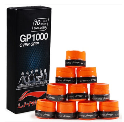 Li-Ning Thin Sticky Badminton Overgrip GP1000 Better Quality to YY 102C Tennis Grips Rackets Grips/Hand Glue Viscous L225-10OLB