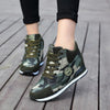 Autumn winter women shoes 2018 fashion increased camouflage ladies shoes high top casual canvas women sneakers tenis feminino