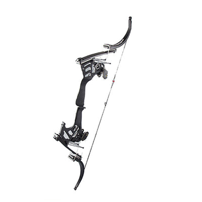 1 Set 30-55lbs Archery America Hunting Fishing Compound Bow Set 320fps Right Hand Laminated Bow Limbs Shooting Outdoor Sports