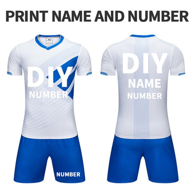 Jersey Football 2019 France Jersey Chandal Futbol Men Soccer Uniform Custom Sport Shirt Professional Team Training Football Suit