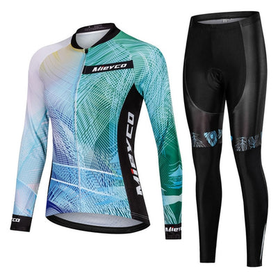 Women Cycling Jersey Mtb Bicycle Clothes Female Ciclismo Long Sleeves Road Bike Clothing Riding Shirt Team Jersey Custom Design