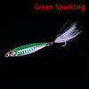 JonStar 1pc/lot 15g20g25g30g Laser metal jig slow Sinking jig wobbler jigging lure fishing lure lead fish for carp lure pike