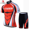 X-Tiger Flour Green Cycling Jerseys Set Mountain Bike Clothes Sportswear Racing Bicycle Cycling Clothing Maillot Ropa Ciclismo