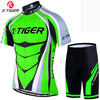 X-Tiger Flour Green Cycling Jerseys Set Mountain Bike Clothes Sportswear Racing Bicycle Cycling Clothing Maillot Ropa Ciclismo