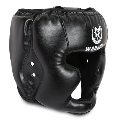 Boxing Protection Headgear Head Guard Kick Training Helmet