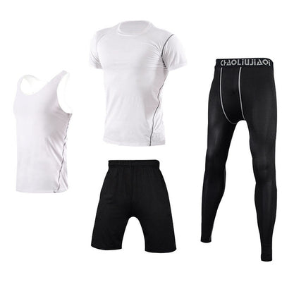 Men Sportswear Compression Sport Suits Quick Dry Running Sets Clothes Sports Joggers Training Gym Fitness Tracksuits Running Set