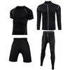 Men Sportswear Compression Sport Suits Quick Dry Running Sets Clothes Sports Joggers Training Gym Fitness Tracksuits Running Set