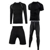 Men Sportswear Compression Sport Suits Quick Dry Running Sets Clothes Sports Joggers Training Gym Fitness Tracksuits Running Set