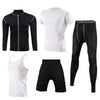 Men Sportswear Compression Sport Suits Quick Dry Running Sets Clothes Sports Joggers Training Gym Fitness Tracksuits Running Set