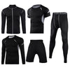 Men Sportswear Compression Sport Suits Quick Dry Running Sets Clothes Sports Joggers Training Gym Fitness Tracksuits Running Set