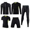 Men Sportswear Compression Sport Suits Quick Dry Running Sets Clothes Sports Joggers Training Gym Fitness Tracksuits Running Set