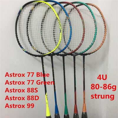 Badminton racket Astrox 77 88 99 racket badminton 4U strung badminton rackets astrox series racquet badminton astrox 88