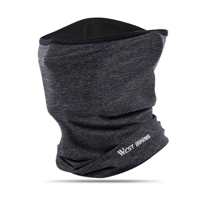 WEST BIKING Summer Cycling Face Mask Anti-sweat Breathable Cycling Caps Running Bicycle Bandana Sports Scarf Face Mask Men Women